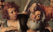 Bernardo Strozzi Detail of The Healing of Tobit oil painting on canvas